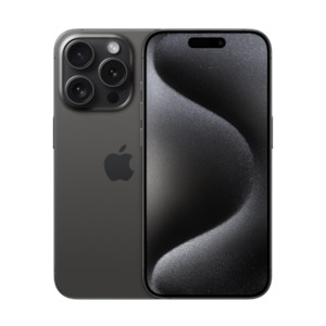 Mobile Phones: iPhone 15 Pro 256GB - Black Titanium - Grade 1