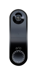 ARLO ESSENTIAL VIDEO DOORBELL WIRE-FREE - BLACK - GRADE 1