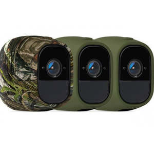 Home Office: Netgear Arlo Pro Skins set of 3 - Camo/Green - New