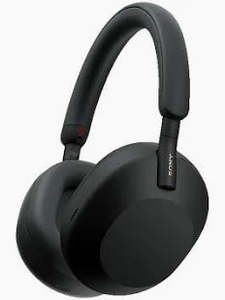 SONY WIRELESS NOISE CANCELLING HEADPHONES - BLACK - NEW - Damaged Packaging