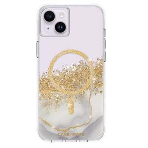 Cases And Screen Protectors: CASEMATE MAGSAFE W/ ANTI MICROBIAL - IPHONE 14 PLUS - KARAT MARBLE - NEW