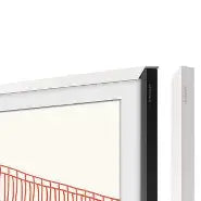 Inhome: SAMSUNG 43 MODERN WHITE FRAME BEZELS - GRADE 1