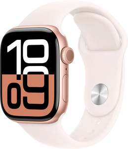 APPLE WATCH SERIES 10 GPS + CELL 42MM-ROSE GOLD ALUMINIUM CASE+LIGHT BLUSH SPORT&hellip;