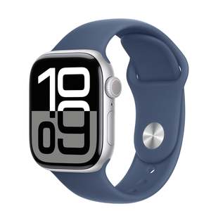 APPLE WATCH SERIES 10 GPS + CELLULAR 42MM - SILVER ALUMINIUM CASE WITH DENIM SPO&hellip;