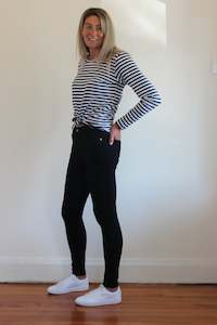 Sale 1: Rocker Black Skinny Jean