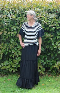 Sale: Mia Maxi skirt - Black