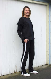 Relax pant - white stripe