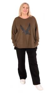 Sale: Raven Sweat - Khaki