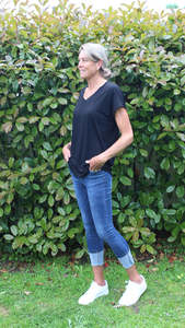 Pre Order: Demi tee - black // PRE ORDER