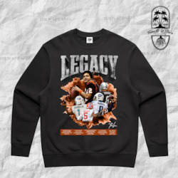 Upcoming Releases: **NEW** LEGACY Limited Edition | The Throwin' Samoan Crewneck Jumper