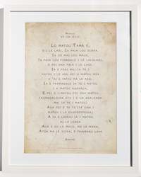 Matthew 6 - Samoan, The Lord's Prayer:  CLASEC (White) A3