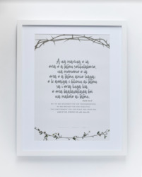 All: Isaiah 53:5 - The chatisement for our peace was upon him.. Crown of thorns: Samoan (White) A3