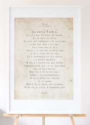 Matthew 6 - Samoan, The Lord's Prayer CLASEC - (White) A1