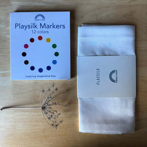 Silks: DIY PLAYSILK MARKERS + WHITE PLAYSILK ~ SARAH'S SILKS