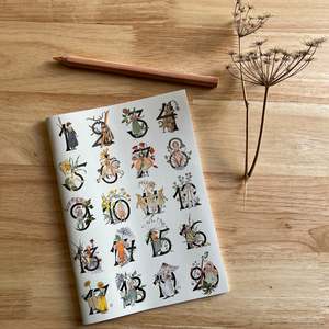 OTTILIA ADELBORG ~  NUMBERS ~ GRID PAPER MATH BOOK