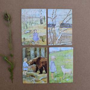 Puzzles: 50% OFF - ELSA BESKOW ~  FOLK SONGS ~ BOXED PUZZLE