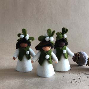 Waldorf Dolls 1: MISTLETOE PRINCE ~ AMBROSIUS CHRISTMAS