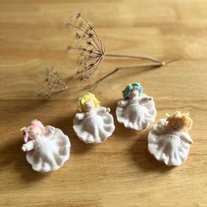 Waldorf Dolls 1: 40% OFF - FLOWER BABY ~ WITH SWADDLE SACK