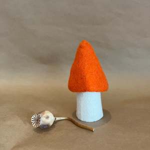 MOREL MUSHROOM - LARGE ~ ORANGE ~ MUSKHANE