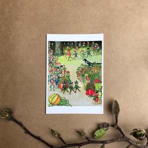 Elsa Beskow: ELSA BESKOW ~ POSTCARD ~ AROUND THE YEAR