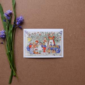 Elsa Beskow: ELSA BESKOW ~ POSTCARD ~ CRANBERRY GIRLS