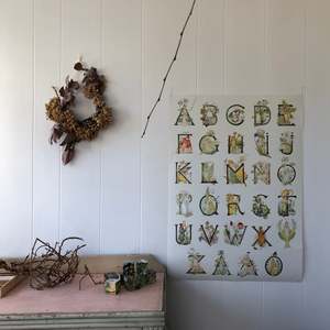 Ottilia Adelborg: OTTILIA ADELBORG ~  ALPHABET POSTER