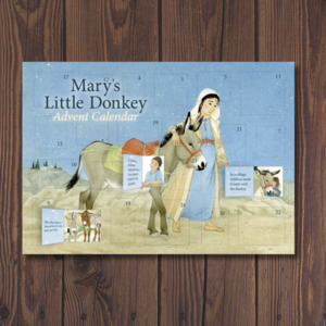 Christmas: MARY'S LITTLE DONKEY ~ LARGE ADVENT CALENDAR ~ GUNHILD SEHLIN