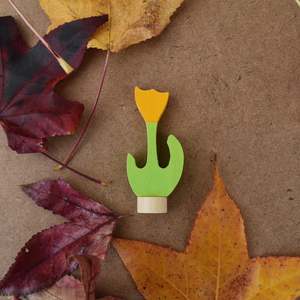 YELLOW TULIP FLOWER ~ CELEBRATION RING DECORATION ~ GRIMMS