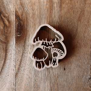 Home Play: 50% OFF - FIELD MUSHROOM ~ ECO CUTTER ~ KINFOLK PANTRY