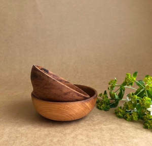 Home Play: HANDCRAFTED WOOD BOWL