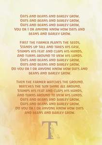 FREE DOWNLOAD ~ OATS & BEANS & BARLEY