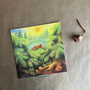 MOVING CARD ~ WITH THE SQUIRRELS