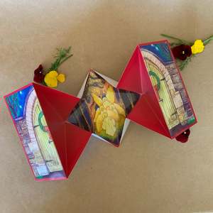 Wynstone Press: DOORWAY TO CHRISTMAS ~ FOLD OUT CHRISTMAS CARD