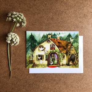 THE MAD HOUSE MOVING CARD