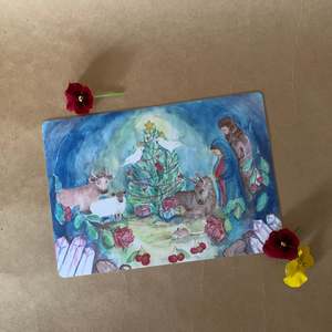 ADVENT SEASONAL CARD ~ LOU HARVEY ZAHRA