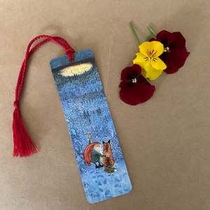 Christmas Cards: BOOKMARK ~ ETERNAL CHRISTMAS EVE ~ HARALD WIBERG