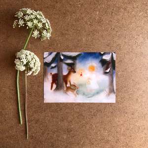 JESUS CHILD POSTCARD ~ FRANZISKA SERTORI-KOPP