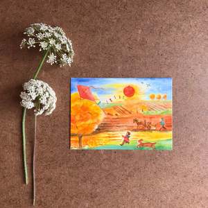 Autumn: AUTUMN POSTCARD ~ DOROTHEA SCHMIDT