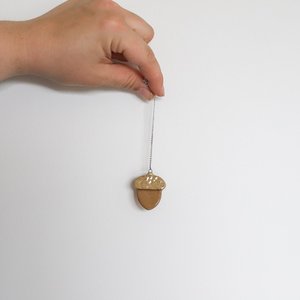 Christmas Decorations: 50% OFF - CERAMIC CHRISTMAS DECORATION ~ ACORN