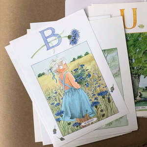 70% OFF - LENA ANDERSON ~ ALPHABET POSTERS ~ A4