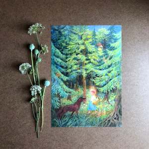 Bedroom: LITTLE RED RIDING HOOD POSTER ~ GABRIELA DE CARVALHO