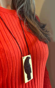 Pendant: Tui on a Swing Pendant