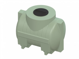 Aquatanks 500L Partially buriable water tank - Tanks Direct