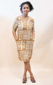 Tanu Collection: TANU SHIFT DRESS TD105