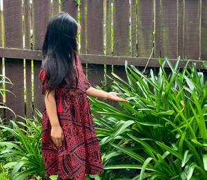 Girls Collection: GIRL'S FLOURI DRESS - LG1641