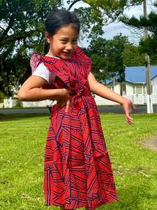 Girls Collection: GIRL'S FAY DRESS LG1646 ROSA