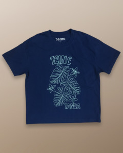 T Shirts: LADIES T-SHIRT TEINE TANOA BLUE