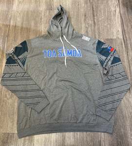 Toa Samoa League Gear: Property of TOA Hoodie- Dark Grey