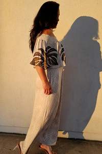 Le Lagi Collection: LE LAGI HOLOKU DRESS-TD158 NATURAL