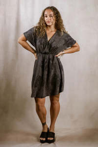 Denim Aiga Collection: DENIM AIGA V CUT DRESS TH021